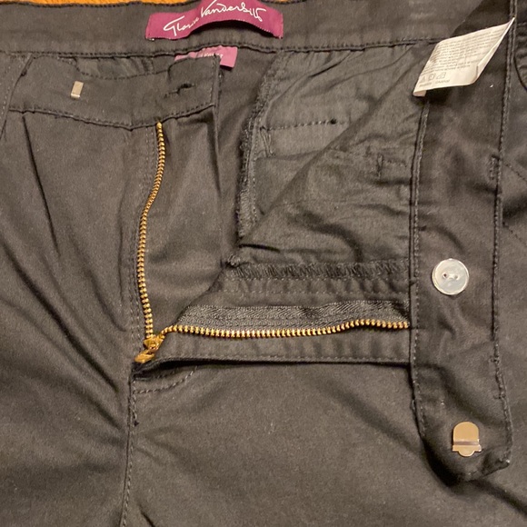 Gloria Vanderbilt black Flare Boot cut leg dress pants size 10 - Picture 7 of 13